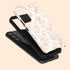 Custom Initials French Toile De Jouy Galaxy Case  V3